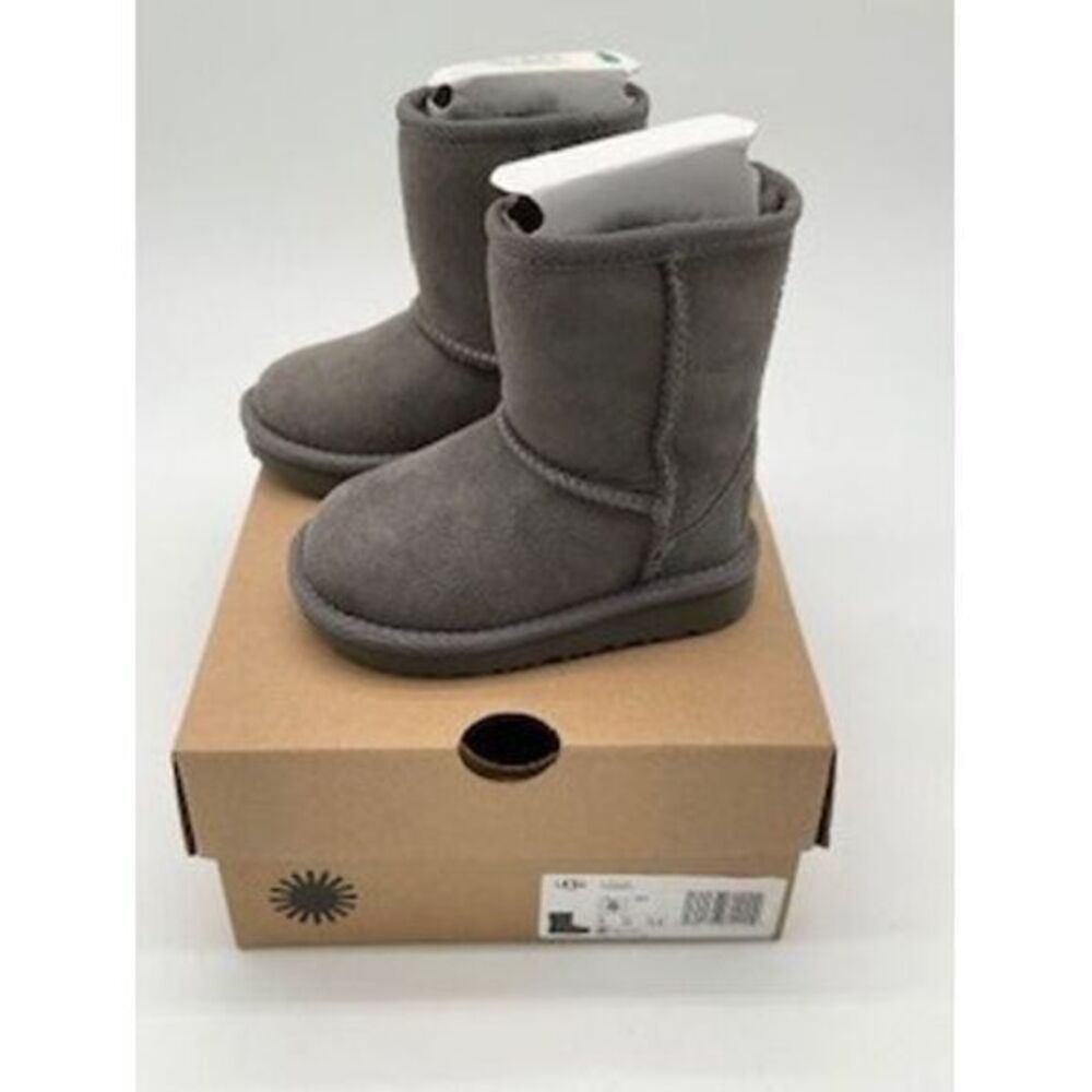 UGG Classic Short Gray Toddler Boots‎ Size C6